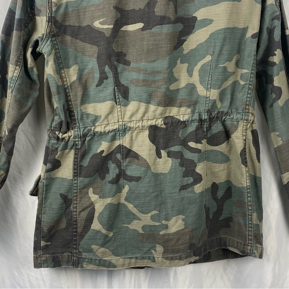 Free People Women’s Camouflage Military Style Utility Jacket Size XS - Picture 11 of 16